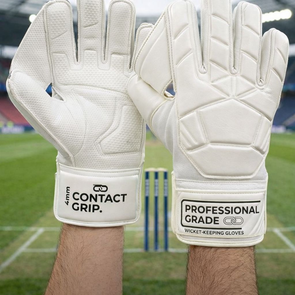 Cricket Wicket-Keeping Gloves — Professional Grade